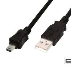 CAVO USB 2.0 MINI "B" 5 POLI MT. 1