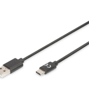 CAVO USB 2.0 TIPO-C / A MASCHIO/MASCHIO 4 MT 3A NERO