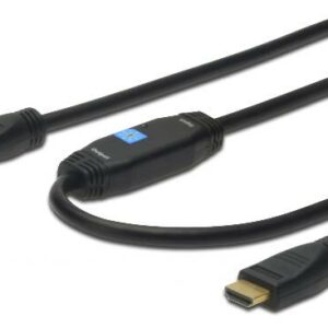 CAVO CON AMPLIFICATORE FULL HD HDMI 1.4 3D HIGH SPEED WITH ETHERNET MT 10