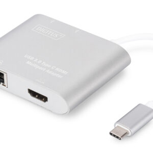 ADATTATORE MULTIPORTA USB TIPO C USB 3.0 CON PORTA 4K HDMI