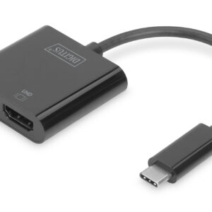 ADATTATORE GRAFICO USB Type-C. 4K HDMI + USB-C. (PD)