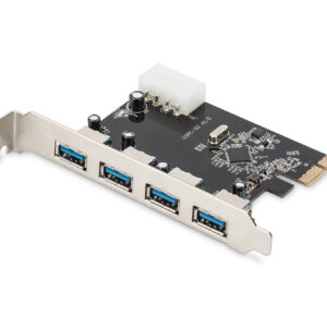 SCHEDA AGGIUNTIVA PCI-EXPRESS 4 PORTE USB 3.0