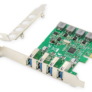 SCHEDA 4 PORTE USB 3.0 PCI-EXPRESS DIGITUS