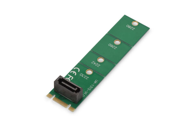 SCHEDA PCI-EXPRESS PER CONVERTIRE SSD NGFF (M.2) SU SATA
