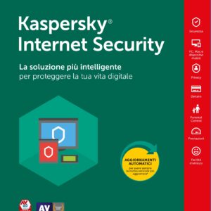 KASPERSKY INTERNET SECURITY 5 UTENTI 1 ANNO