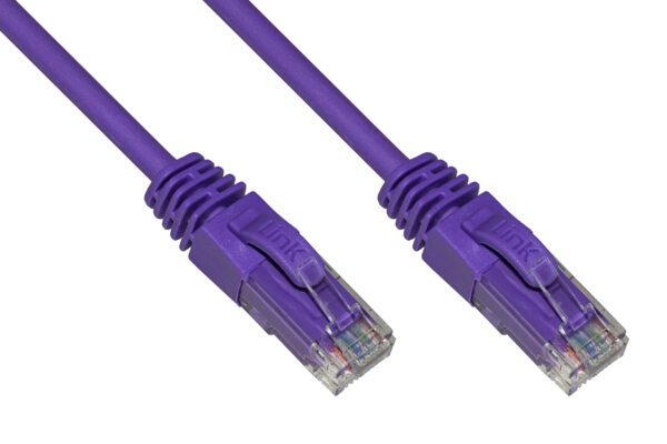 CAVO RETE CATEGORIA 6A NON SCHERMATO UTP AWG24 COLORE VIOLA HALOGENFREE MT 0