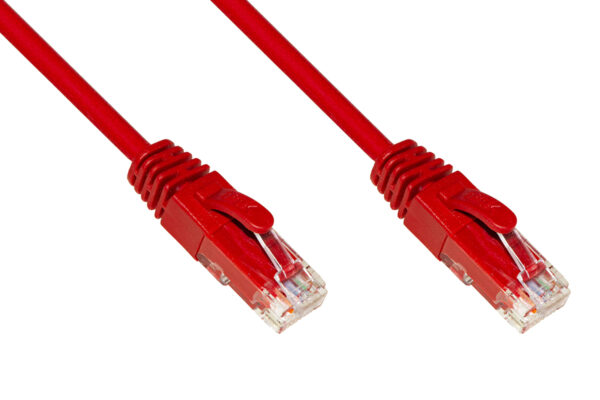 CAVO RETE CATEGORIA 6A NON SCHERMATO UTP AWG24 COLORE ROSSO HALOGENFREE MT 0