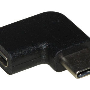 ADATTATORE USB-C 2.0 MASCHIO/FEMMINA 90°