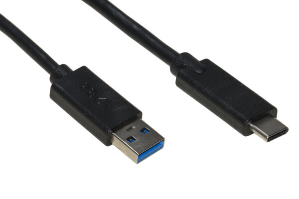 CAVO USB 3.0 "A" MASCHIO - USB-C PER RICARICA E SCAMBIO DATI IN RAME MT 0
