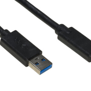 CAVO USB 3.0 "A" MASCHIO - USB-C PER RICARICA E SCAMBIO DATI IN RAME MT 1