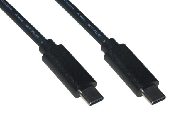 CAVO USB-C® 3.1 (GEN 2) 10GBPS PER DATI E RICARICA MASCHIO/MASCHIO MT 1