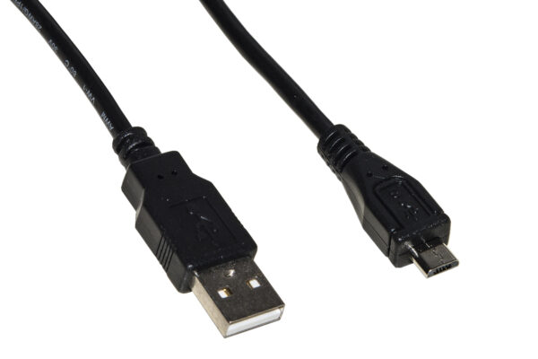 CAVO USB 2.0 - MICRO USB "B" IN RAME PER RICARICA E SCAMBIO DATI SMARTPHONE E TABLET MT 0