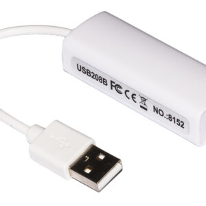 ADATTATORE USB/RJ45 PER RETE 10/100 USB 2.0