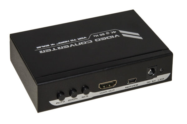 CONVERTITORE VGA - HDMI CON AMPLIFICATORE DI RISOLUZIONE DA VGA 640X480 A HDMI 2.0 4K
