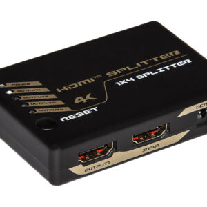 SPLITTER 4 PORTE HDMI RISOLUZIONE 4Kx2K 30 Hz 1.4 CON HDCP