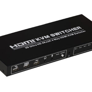 SWITCH KVM 4 PORTE PER 4 PC/NOTEBOOK CON PORTA HDMI
