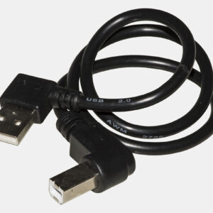 CAVO USB 2.0 CONNETTORI ANGOLO SINISTRO USB "A" - USB "B" MT 0