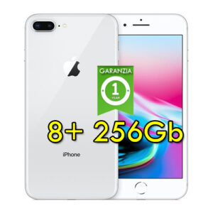 (REFURBISHED) Apple iPhone 8 Plus 256Gb Silver A11 MQ9P2J/A 5.5" Argento Originale iOS 12