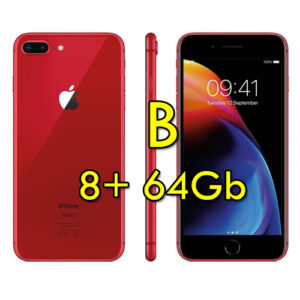 (REFURBISHED) Apple iPhone 8 Plus 64Gb Red A11 MQ8N2QL/A 5.5" Rosso Originale iOS 12 [Grade B]