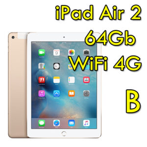 (REFURBISHED) iPad Air 2 64Gb Gold WiFi Cellular 4G 9.7" Retina Bluetooth Webcam MH172TY/A [GRADE B]