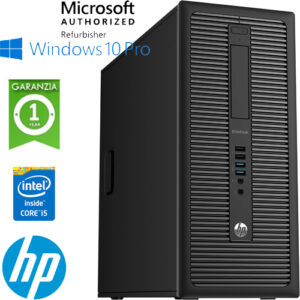 (REFURBISHED) PC HP EliteDesk 800 G1 CMT Core i5-4570 3.2GHz 8Gb 500Gb NO-ODD Windows 10 Professional TOWER