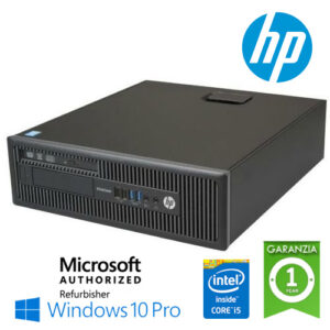 (REFURBISHED) PC HP EliteDesk 800 G1 SFF Core i5-4570 3.2GHz 8Gb 500Gb DVD Windows 10 Professional