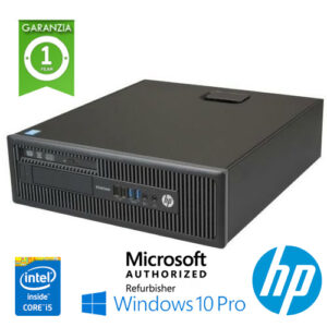 (REFURBISHED) PC HP EliteDesk 800 G1 SFF Core i5-4590 3.3GHz 8Gb 500Gb DVD-RW Windows 10 Professional