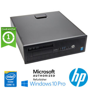 (REFURBISHED) PC HP ProDesk 600 G1 SFF Core i5-4670 3.4GHz 8Gb 500Gb DVD-RW Windows 10 Professional
