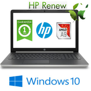 (REFURBISHED) Notebook HP 14-dk0015nl AMD A9-9425 3.1 GHz 8Gb 1Tb 14" HD Windows 10 HOME
