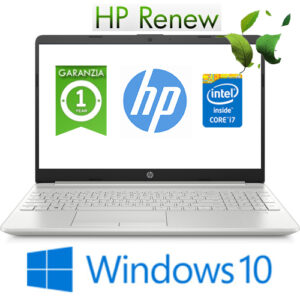 (REFURBISHED) Notebook HP 15-dw0053nl Core i7-8565U 1.8GHz 8Gb 512Gb SSD 15.6" FHD LED GeForce MX130 2GB Windows 10 HOME