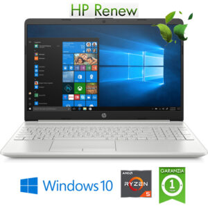 (REFURBISHED) Notebook HP 15s-eq0020nl Ryzen5-3500U 8Gb 256Gb SSD 15.6" FHD Windows 10 HOME