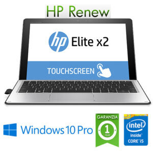 (REFURBISHED) Notebook HP Elite x2 1012 G2 i5-7300U 2.6GHz 8Gb 512Gb SSD 12.3" Touch Ibrido (2 in 1) Windows 10 Professional