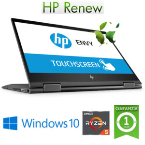 (REFURBISHED) Notebook HP Envy X360 13-AG0010NL RYZEN5-2500U 8Gb 256Gb SSD 13.3" FHD TS Windows 10 HOME
