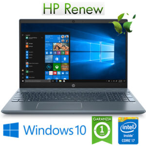 (REFURBISHED) Notebook HP Pavilion 15-cs3019nl i7-1065G7 16Gb 512Gb SSD 15.6" FHD NVIDIA GeForce MX250 4GB Windows 10 HOME