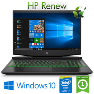 (REFURBISHED) Notebook HP Pavilion 15-dk0036nl i7-9750H 16Gb 512Gb SSD 15.6" NVIDIA GeForce GTX 1650 4GB Gaming Win. 10HOME