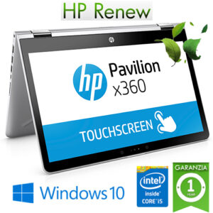 (REFURBISHED) Notebook HP Pavilion x360 14-cd0000nl Intel Core i5-8265U 1.6GHz 8Gb 512Gb SSD 14" FHD BV Windows 10 HOME