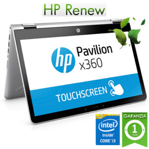 (REFURBISHED) Notebook HP Pavilion x360 14-cd0008nl Intel Core i3-81300U 2.2GHz 8Gb 128Gb SSD 14" FHD SVA Windows 10 HOME