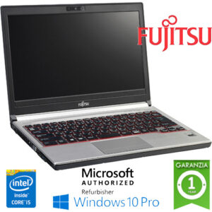 (REFURBISHED) Notebook Fujitsu Lifebook E734 Core i5-4310M 8Gb Ram 128Gb SSD 13.3" LEGGERO Windows 10 Professional
