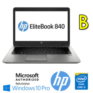 (REFURBISHED) Notebook HP EliteBook 840 G2 Core i5-5300U 2.3GHz 8Gb 256Gb 14" Windows 10 Professional [Grade B]