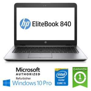 (REFURBISHED) Notebook HP EliteBook 840 G4 Core i5-7200U 8Gb 240Gb SSD 14"  Windows 10 Professional