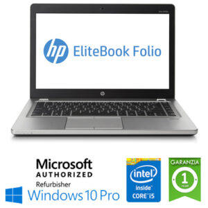 (REFURBISHED) Notebook HP EliteBook Folio 9470M Core i5-3437U 8Gb 180Gb SSD 14" Windows 10 Professional