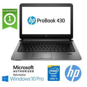 (REFURBISHED) Notebook HP ProBook 430 G4 Core i5-7200U 2.5GHz 8Gb 500Gb 13.3" HD LED Windows 10 Professional