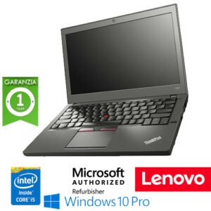 (REFURBISHED) Notebook Lenovo Thinkpad X250 Core  i5-5300U 8Gb 180Gb SSD 12.5" WEBCAM Windows 10 Professional