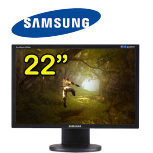 (REFURBISHED) Monitor 22 Pollici Samsung SyncMaster 2243BW LCD Wide DVI Black