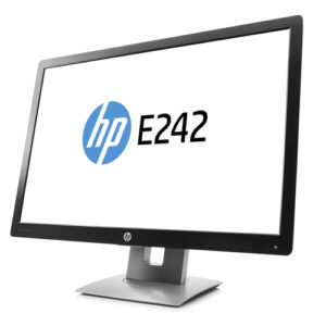 (REFURBISHED) Monitor HP EliteDisplay E242 24 Pollici LED Full-HD Black-Silver