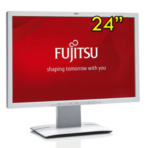(REFURBISHED) Monitor PC LCD 24 Pollici Fujitsu P24W-7 ECO FHD USB LED 1920X1200 Wide