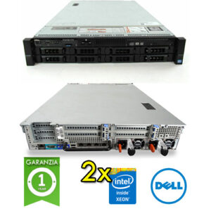 (REFURBISHED) Server Dell PowerEdge R720 (2) Xeon Deca Core E5-2650L V2 1.7Ghz 25Mb Cache 48Gb Ram 4Tb Perc H710mini (2) PSU