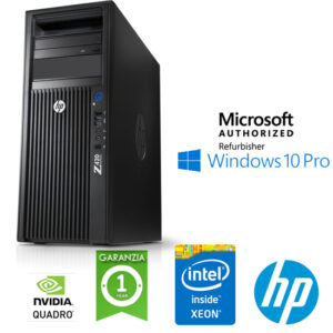 (REFURBISHED) Workstation HP Z420 Xeon HEXA Core E5-1660 v2 3.7GHz 32Gb 256Gb SSD QUADRO K4000 3Gb Windows 10 Professional