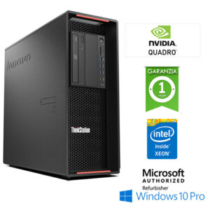 (REFURBISHED) Workstation Lenovo ThinkStation P500 Xeon E5-1620 V3 32Gb 512Gb SSD DVD Quadro K2000 2Gb Windows 10 Pro