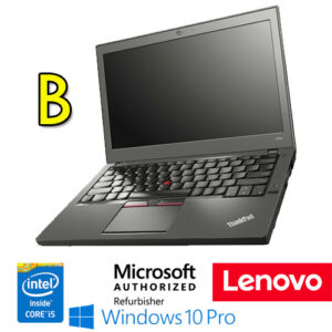 (REFURBISHED) Notebook Lenovo Thinkpad X250 Core  i5-5300U 8Gb 500Gb 12.5" Windows 10 Professional [Grade B]
